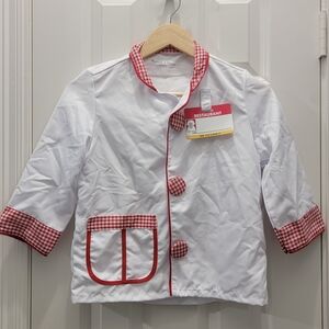 Melissa & Doug Red and White Gingham Chef Jacket